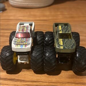 Monster Truck Toy Set - White and Green
